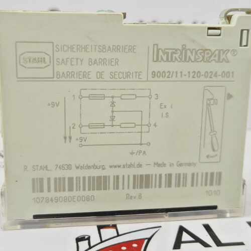 STAHL 9002/11-120-024-001 SAFETY BARRIER  (FAST SHIP BY DHL/