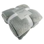 菠萝格白色沙发毯毛毯空调盖毯午睡毯子纯色网格毛毯床单活动礼品