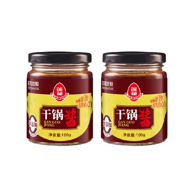 莲花干锅酱酱料180g*2瓶