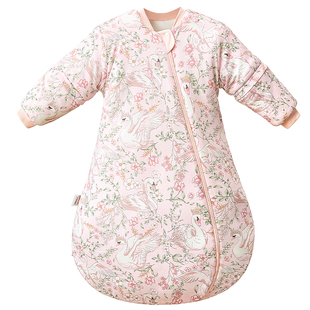 科巢婴儿睡袋包腿恒温春秋冬款宝宝新生儿童一体防踢被子四季通用