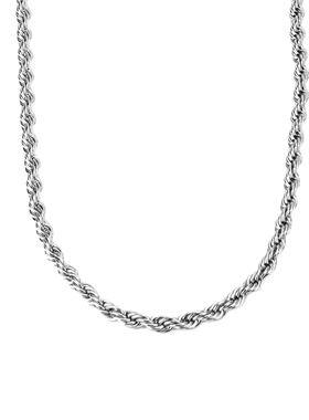 黄寅烨同款项链女神麻花金属男士