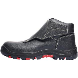 代尔塔安全鞋劳保鞋冶金电焊工鞋牛皮防烫耐高温火花隔热防静电