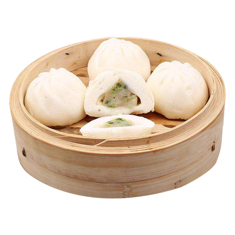 佛山金城滑肉包即蒸方便速食包子