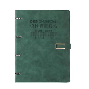设计师量尺本测量专用本量房本A4活页加厚装修室内设计笔记本子可拆卸网格全屋定制测量本手绘本线圈本绘图本