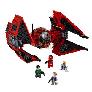 拼图拼搭75240星球大战帝国绯红钛战机拼装中国积木男孩玩具11422