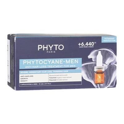 PHYTO发朵力扬头发精华液男士护发精华12x3.5ml