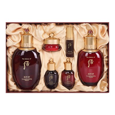 官方正品后津率享三件套盒