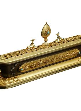 慧宝专利祥麟卧香炉纯铜薰香线香