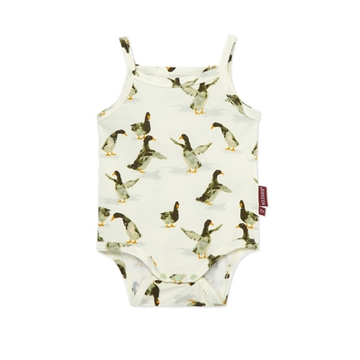 Milkbarn婴儿吊带包屁衣宝宝童装夏季哈衣爬服新生儿衣服