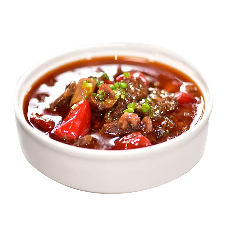 香辣雞雜料理包200g方便速食半成品菜外賣簡餐蓋飯菜肴包商用批發(fā)