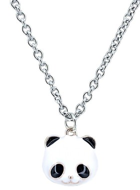 大熊猫可爱女潮牌高级感卡通项链