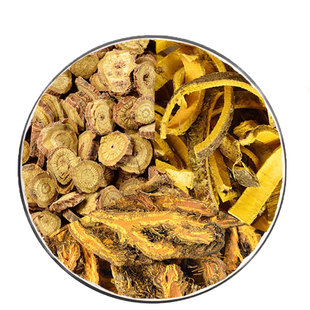 三黄汤黄连黄芩黄柏正品中药材泡茶水旗舰店鸡爪黄连黄莲黄苓黄柏