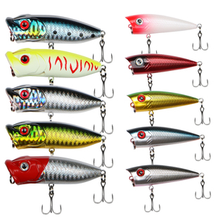 波爬路亚饵水面系小波扒钓翘嘴鲈鱼黑鱼远投浮水假饵微物通杀套装