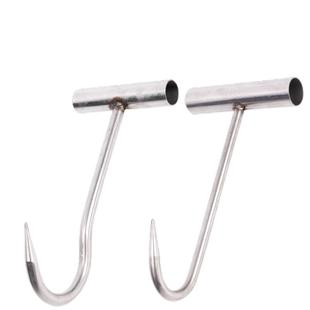 丁字钩杀猪勾子不锈钢T型猪肉钩手拉钩水泥钩拉货钩卷帘门拉筐钩