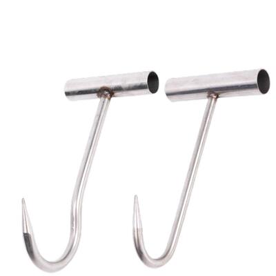 丁字钩杀猪勾子不锈钢T型猪肉钩手拉钩水泥钩拉货钩卷帘门拉筐钩
