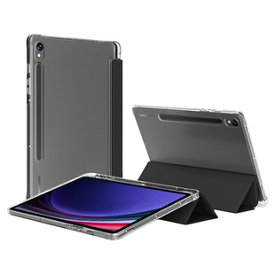 适用三星S9平板保护套tabs9+带笔槽S10+防摔7fe透明Ultra14.6Samsung硅胶S8防弯12.4电脑11寸8+硬s7软壳plus6