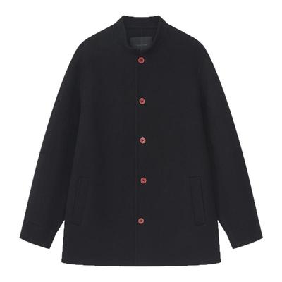 原创设计男士休闲简约短款大衣