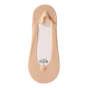 冰丝船袜女士夏季薄款纯棉防滑不掉跟超薄浅口夏天配单鞋隐形袜子