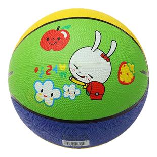 2024龙行大运健心5号牛筋橡胶高弹学生幼儿园小学彩色篮球