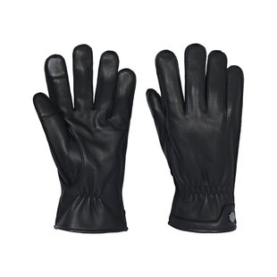 ELLE HOMME羊皮真皮手套男士秋冬季可触屏加绒保暖开车送礼礼盒装