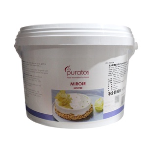 焙乐道淑女牌镜面果胶5kg 比利时进口中性水晶淋面光亮膏蛋糕装饰