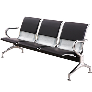 排椅不锈钢排椅机场椅等候椅排椅三人位连排椅候诊椅连椅长条椅子
