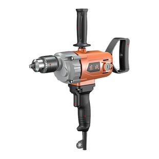 东成DQU1650-160飞机钻搅拌机大功率打灰水泥腻子搅灰器电钻水钻