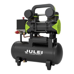 小型空压机无油静音220V空气压缩机喷漆吹尘家用木工钉枪打气泵