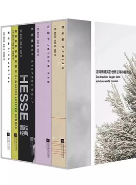 【官方正版】黑塞文集全套5册 在轮下德米安克林索尔的最后夏天悉达多荒原狼诺贝尔文学奖得主黑塞作品集五部代表作经典全新译本