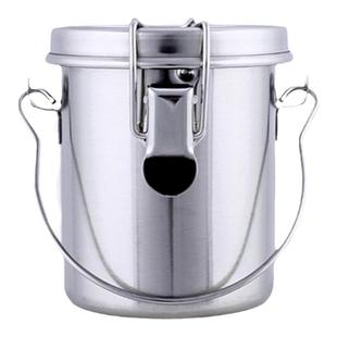 八山大仙油画不锈钢洗笔筒洗笔液洗笔珠洗笔皂油壶金属桶防漏带盖