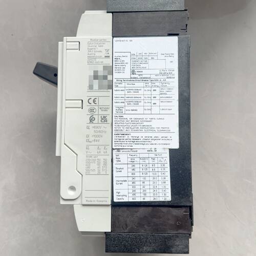 询价EATONNZM2断路器，3P 63A，480V AC，