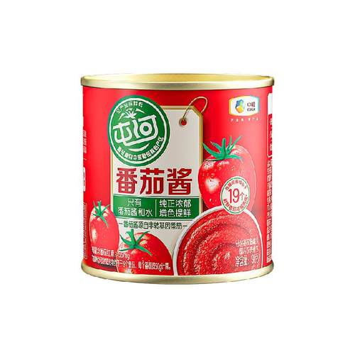 中粮屯河新疆内蒙番茄酱198g无添加剂西红柿番茄罐头番茄膏番茄块