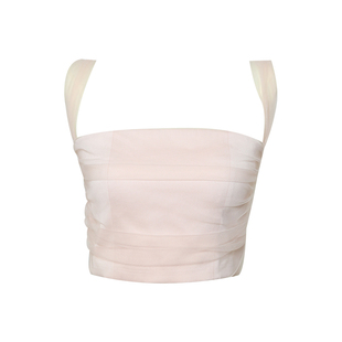 nicky 『限时3折起』夏季吊带抹胸上衣女2025年短款设计感小众