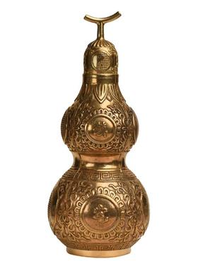 黄铜开口空心螺纹口送朱砂五帝钱