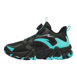 安踏儿童男大童棉鞋2025冬季新款保暖防滑耐磨中大童二棉旋钮童鞋