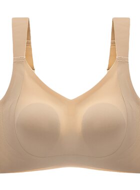 新品戴歌华无痕大码内衣大胸显小