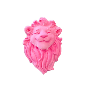 家有喜狮微笑狮子座车载香薰汽车空调出风口装饰车内饰品礼物治愈