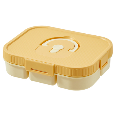 食品级饭盒上班族可微波炉加热餐盒学生专用便携外出分格便当保鲜