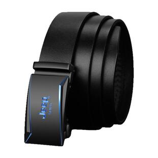 Jeep皮带男款真皮自动扣商务休闲年轻人正品头层牛皮裤带品牌腰带