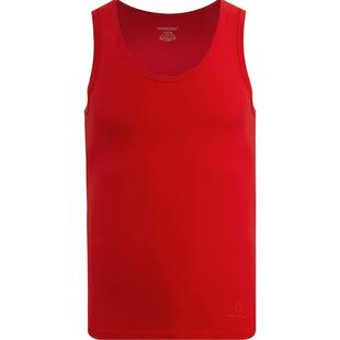 红豆红男士背心棉质本命年大红色打底龙年结婚内裤袜子保暖上衣男