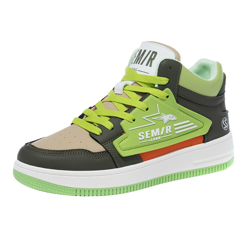 Semir男鞋高帮板鞋时尚