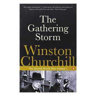 风云紧急 丘吉尔 第二次世界大战回忆录英文原版第一卷The Gathering Storm诺奖得主 搭光辉的时刻伟大的同盟命运的关键紧缩包围圈