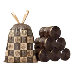 轻奢抽绳收口免撕垃圾袋家用手提式加厚款特厚黑色厨房大号塑料袋