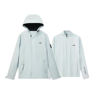 KSWISS盖世威夹克男 春季防水简约网球防风保暖二合一外套 109979