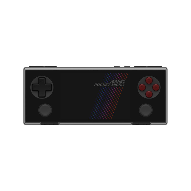 AYANEO Pocket MICRO 横版复古安卓掌机 Helio G99 铝合金霍尔摇杆GBA游戏迷你口袋游戏机