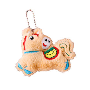 元旦礼物小学生2026新年小马毛绒挂件高颜值马年装饰钥匙扣圣诞新年礼物创意小礼品儿童女生女孩伴手礼幼儿园