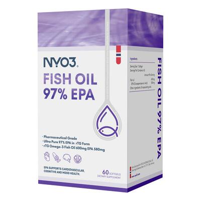 NYO3挪威97%高纯度epa深海鱼油胶囊omega3高浓度成人中老年epa