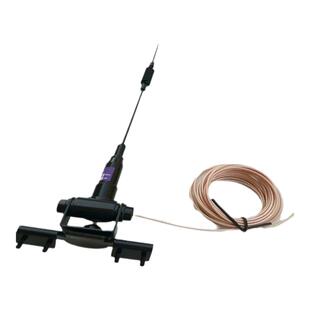 车载天线万向夹边 摩托越野改装对讲机增益天线U全段电台夹边天线