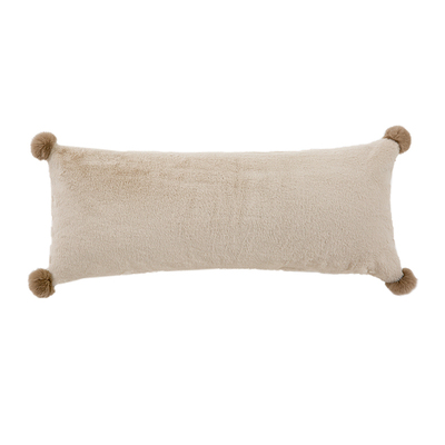 【软糯亲肤】仿兔毛绒长条靠枕