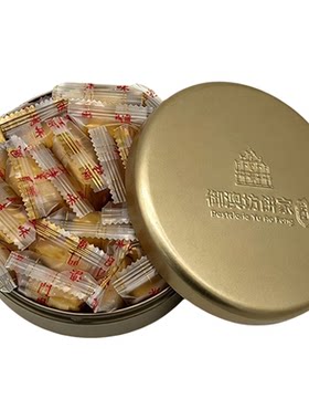 御澳坊蝴蝶酥108g小金罐送礼特产